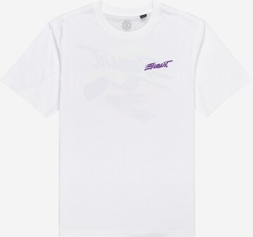 ELEMENT - Camiseta 'HORIZON' en blanco: frente