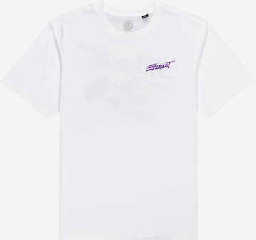 T-Shirt 'HORIZON' ELEMENT en blanc : devant