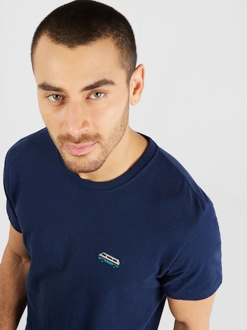 T-Shirt Revolution en bleu