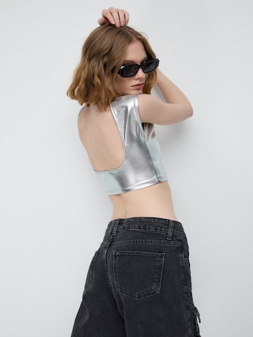T-shirt No Matter What en argent
