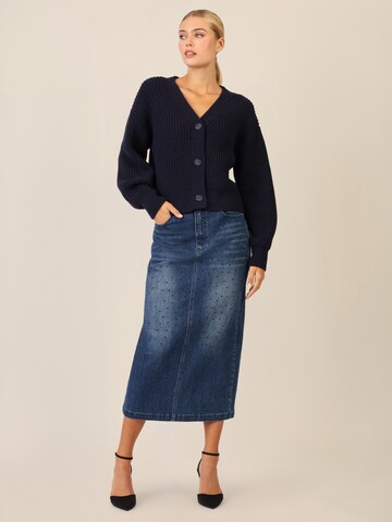 APART Knit Cardigan in Blue