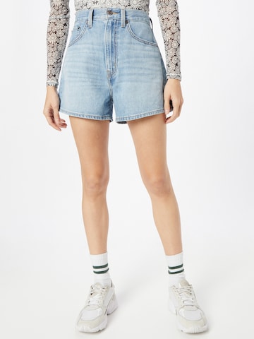 LEVI'S ® Loosefit Jeans 'High Loose Short' in Blauw: voorkant