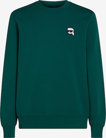 Karl Lagerfeld Sweatshirt in Grün: Vorderseite