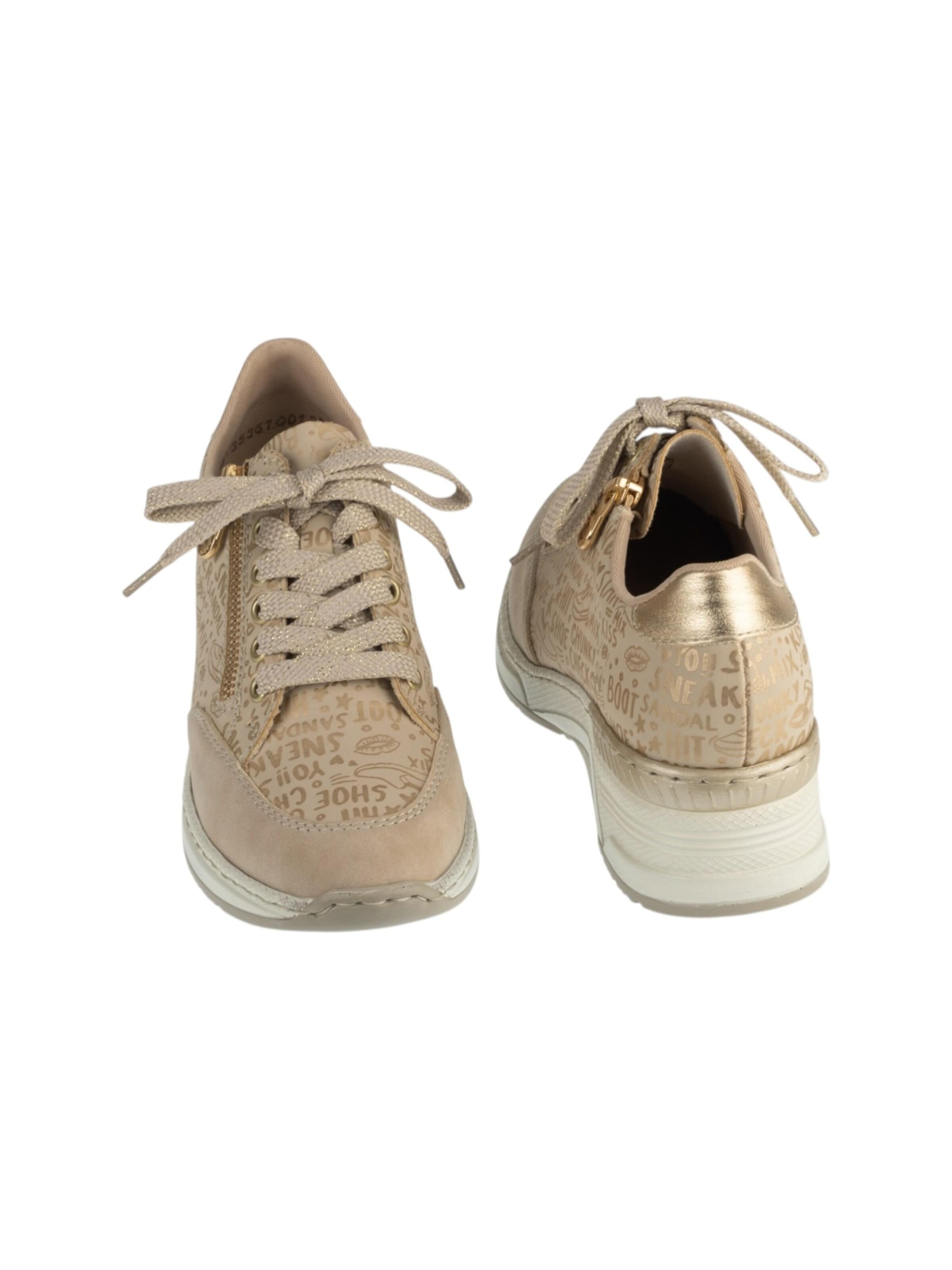 Baskets basses Rieker en beige