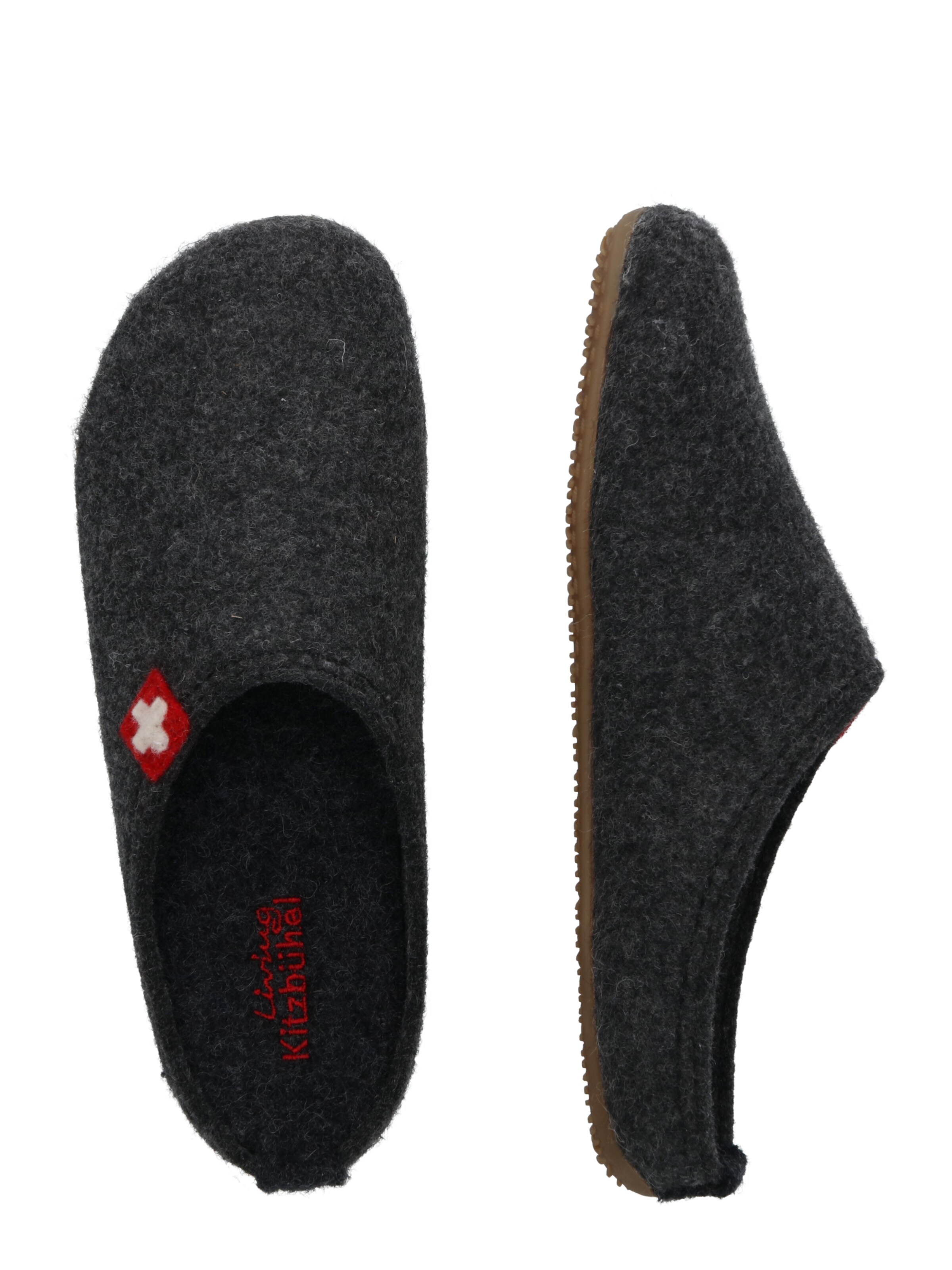 Living Kitzbühel Hausschuh in Grau