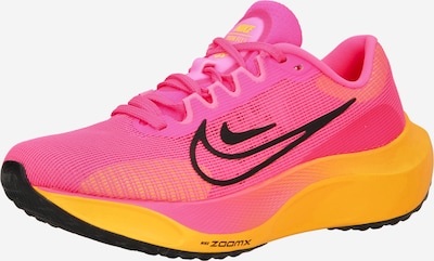 NIKE Tenisice za trčanje 'Zoom Fly 5' u neonsko narančasta / neonsko roza / crna, Pregled proizvoda