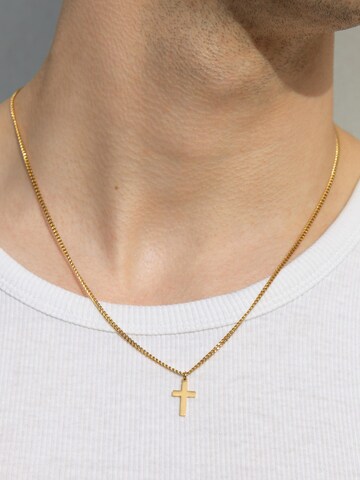 day berlin Necklace 'Line' in Gold: front