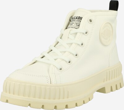 Palladium Lace-Up Boots in White, Item view