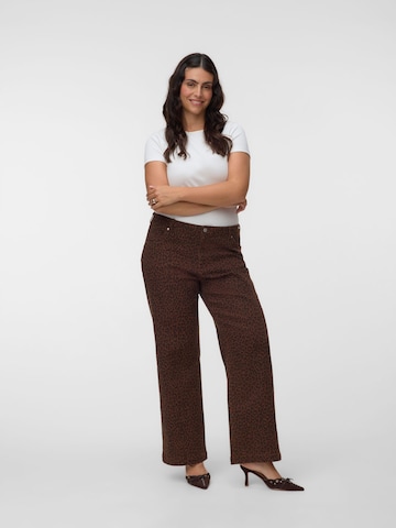 évasé Jean 'VMCTessa' Vero Moda Curve en marron