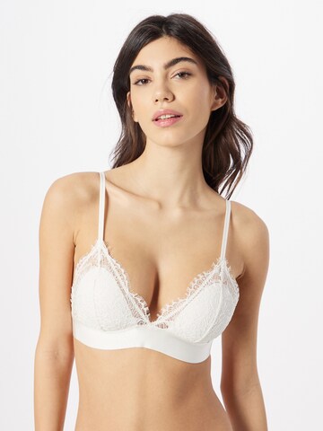 Triangle Soutien-gorge 'Nora' Lindex en blanc : devant