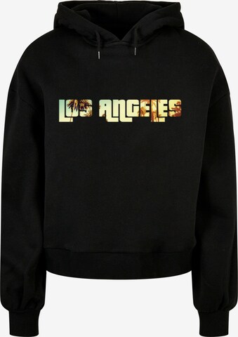 Merchcode Sweatshirt 'Grand Los Angeles' in Black: front
