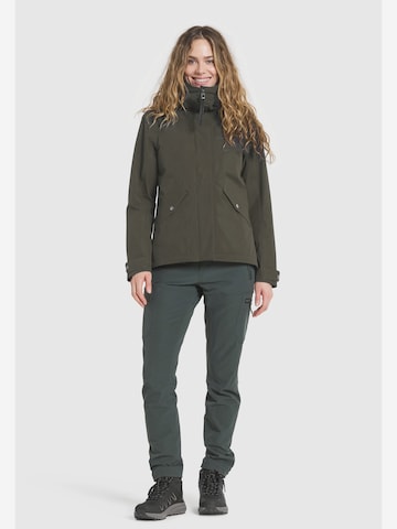 Veste outdoor 'Silja' Didriksons en vert