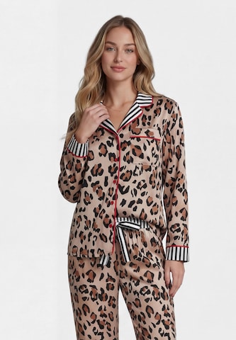 faina - Pijama en verde: frente