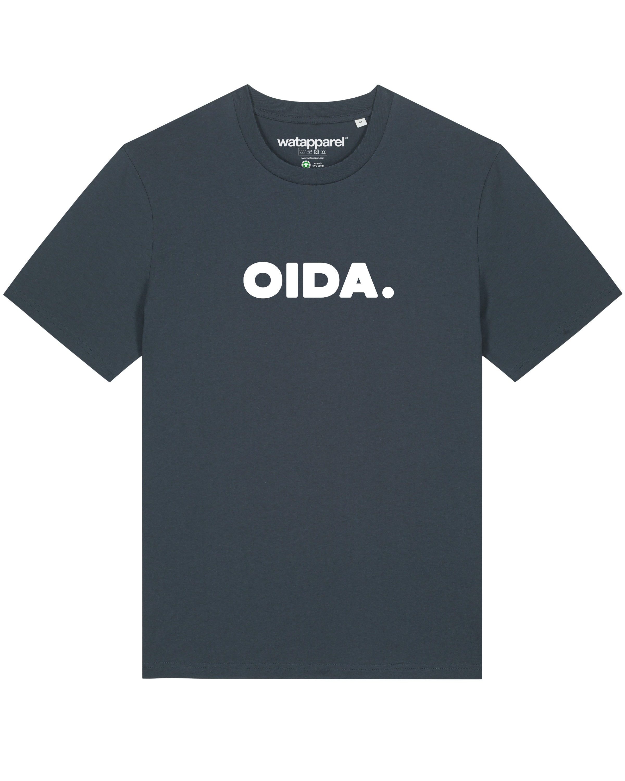 T-Shirt 'Oida' Watapparel en bleu : devant