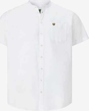 Charles Colby Button Up Shirt ' Duke Kerry ' in White: front