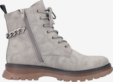 Bottines à lacets Rieker en gris