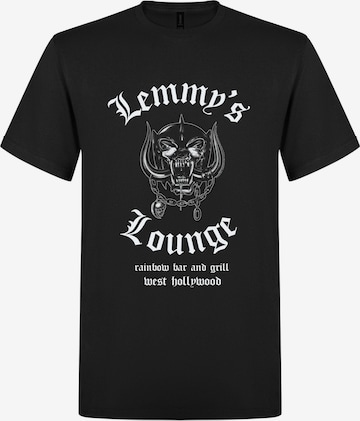 T-Shirt 'Lemmy Kilmister - Lemmy´s Lounge T-Shirt' Lemmy Kilmister en noir