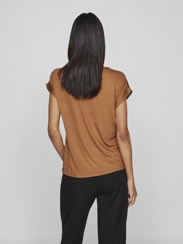 VILA Blouse in Bruin