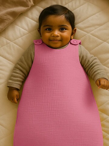 PAPATE Sovepose 'Organic Cotton Winter Sleeping Bag' i pink