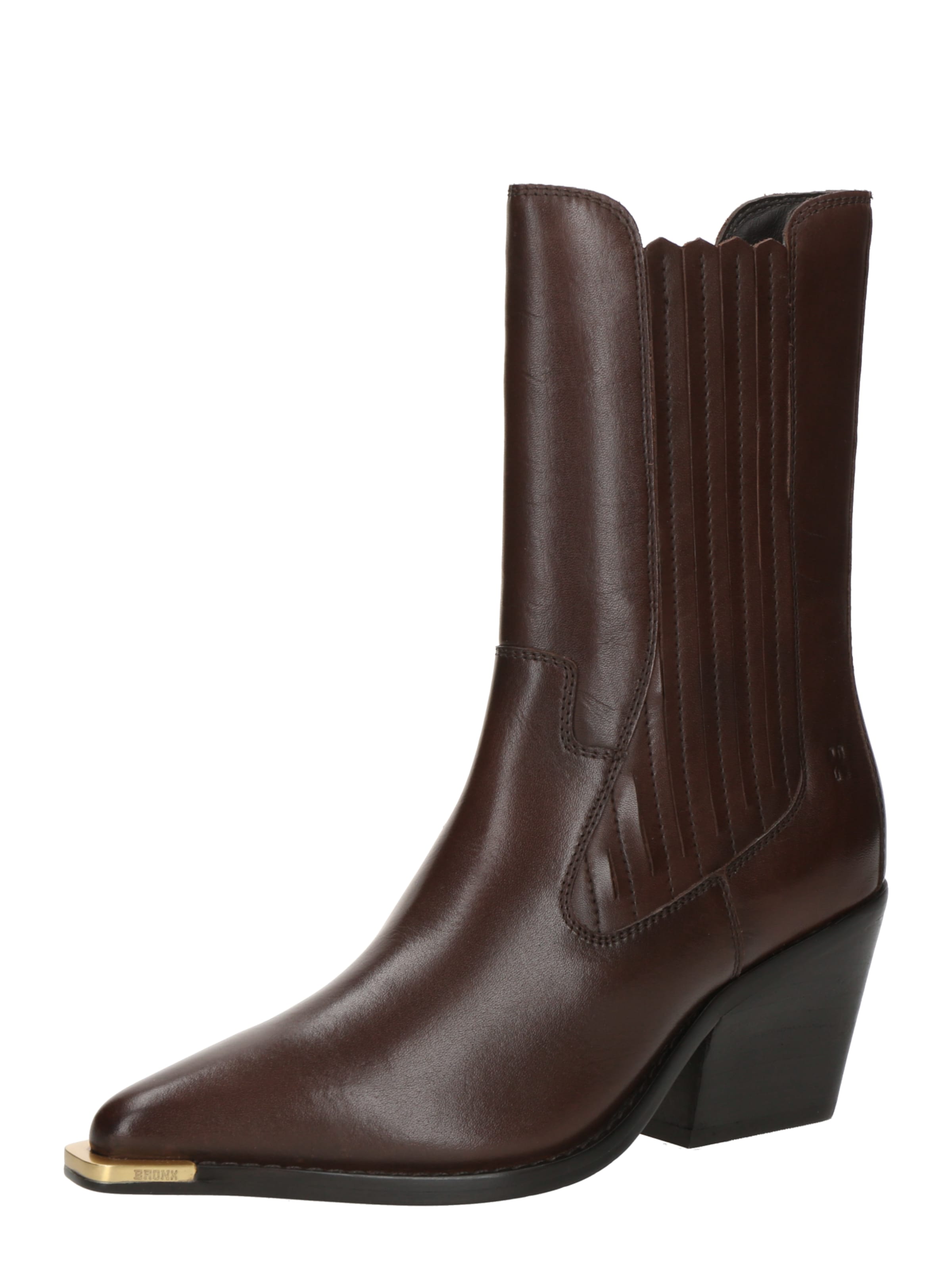 BRONX Μποτάκι 'Next-Low-Kole' σε καφέ: μπροστά