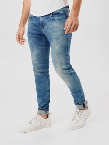 Coupe slim Jean 'Seaham' Petrol Industries en bleu : devant