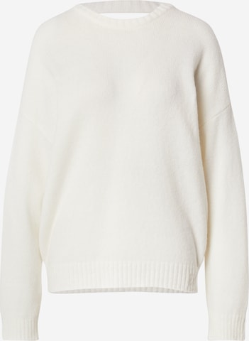 Pullover 'Sarcis' di HUGO in bianco: frontale