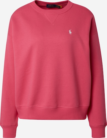 Polo Ralph LaurenSweater majica 'BUBBLE' - roza boja: prednji dio