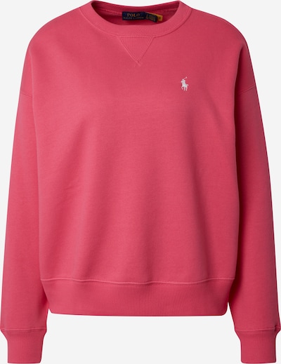Polo Ralph Lauren Sweatshirt 'BUBBLE' in magenta / weiß, Produktansicht
