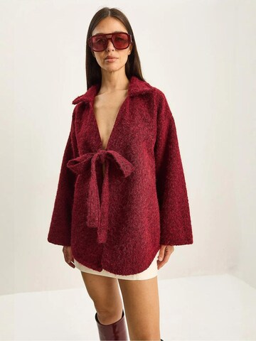 Bianco Lucci Strickjacke in Rot: Vorderseite