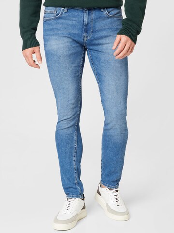 Only & Sons Skinny Jeans in Blue: front