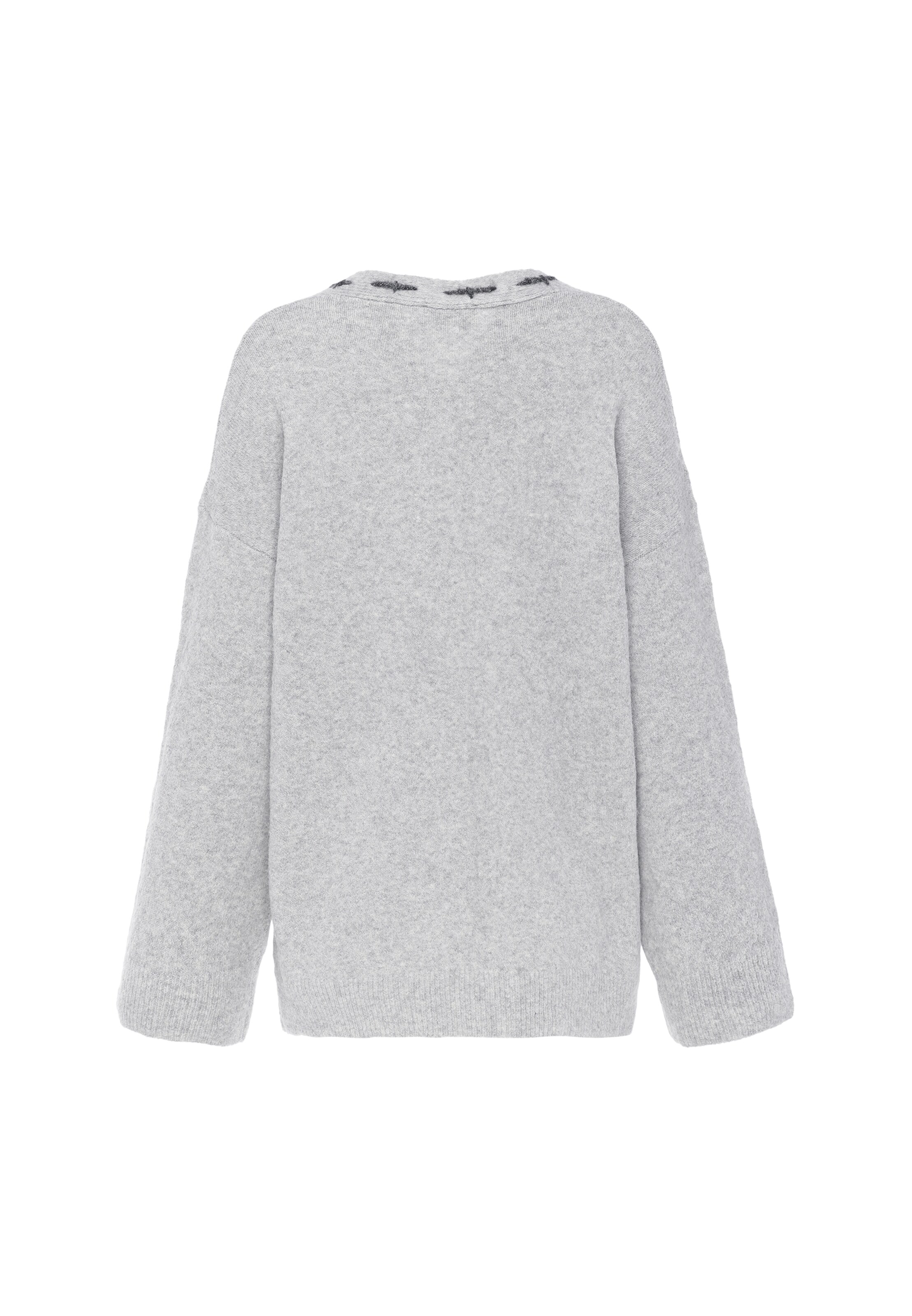 usha WHITE LABEL - Cárdigan en gris