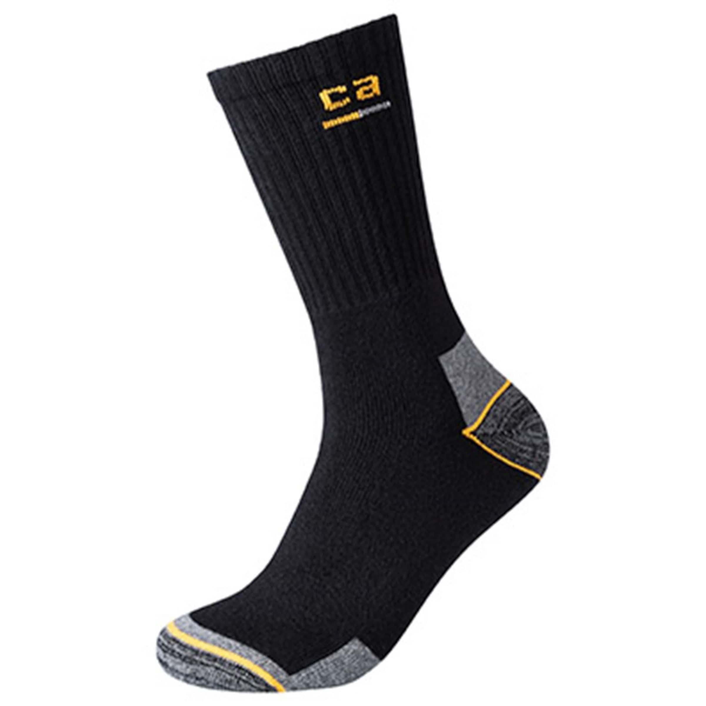 camano Sokken 'Work' in Zwart