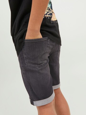 regular Jeans 'Rick' di Jack & Jones Junior in nero