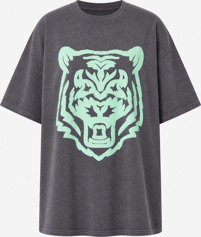 Worldclassca Oversizeshirt 'Oversize T-Shirt "Tiger"' in S-L/Wide in dunkelgrau, Produktansicht