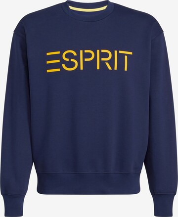 ESPRIT Sweatshirt in Blauw: voorkant