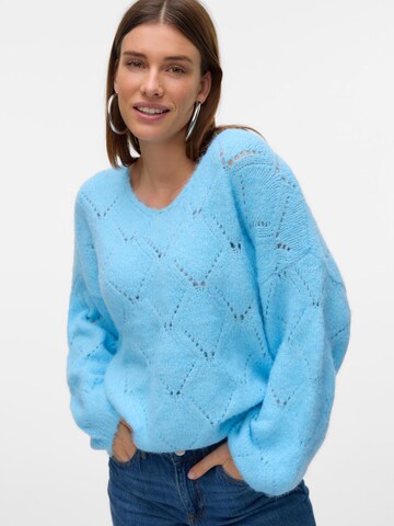 VERO MODA Trui 'VMNOVAH' in Blauw