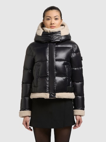 khujo Winter jacket 'NESSIE2' in Black: front