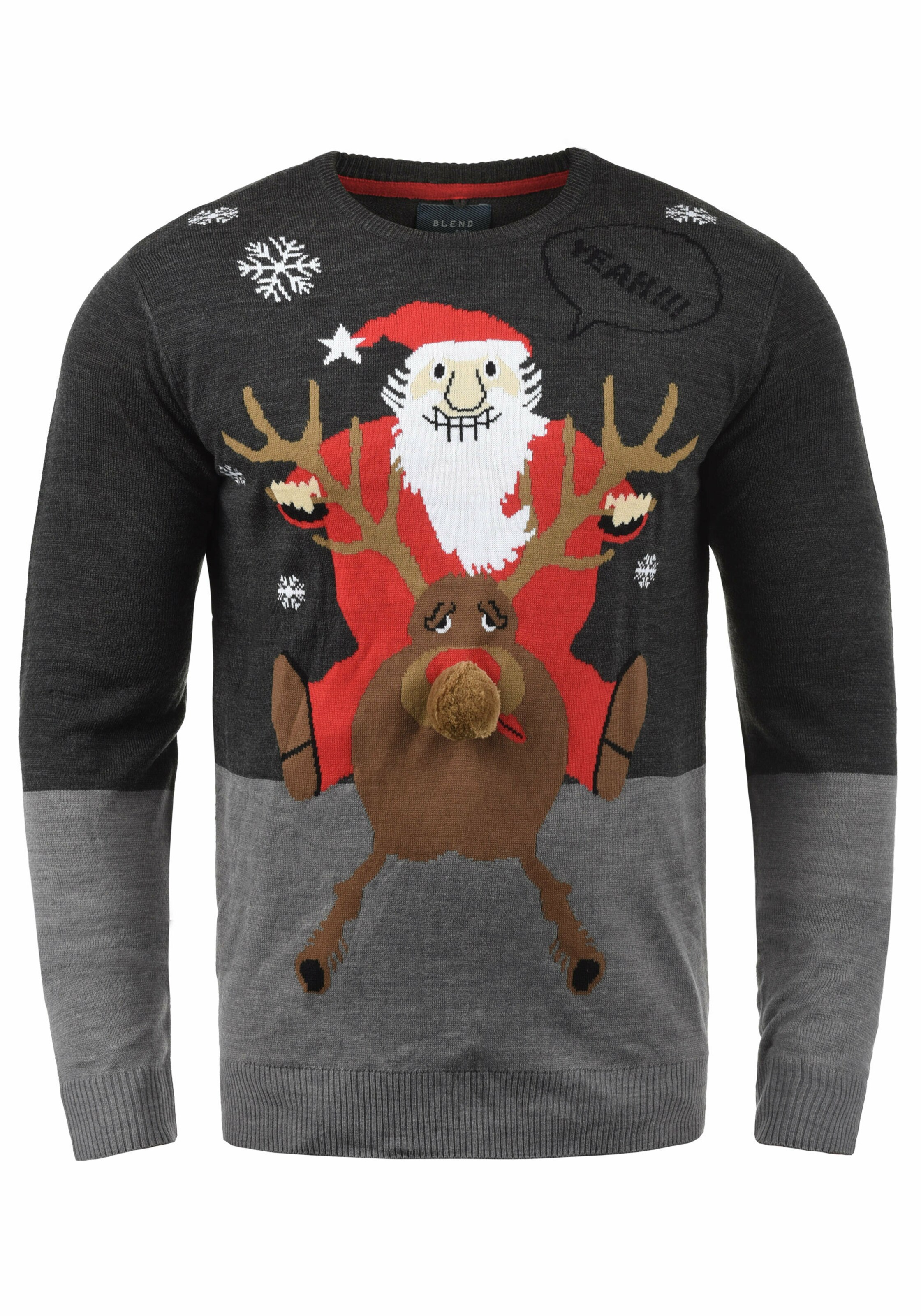 BLEND - Pullover 'Rudolph' em mistura de cores: frente