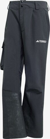 ADIDAS TERREX Regular Outdoor Pants 'Terrex 3L GORE-TEX Post-Consumer' in Black: front