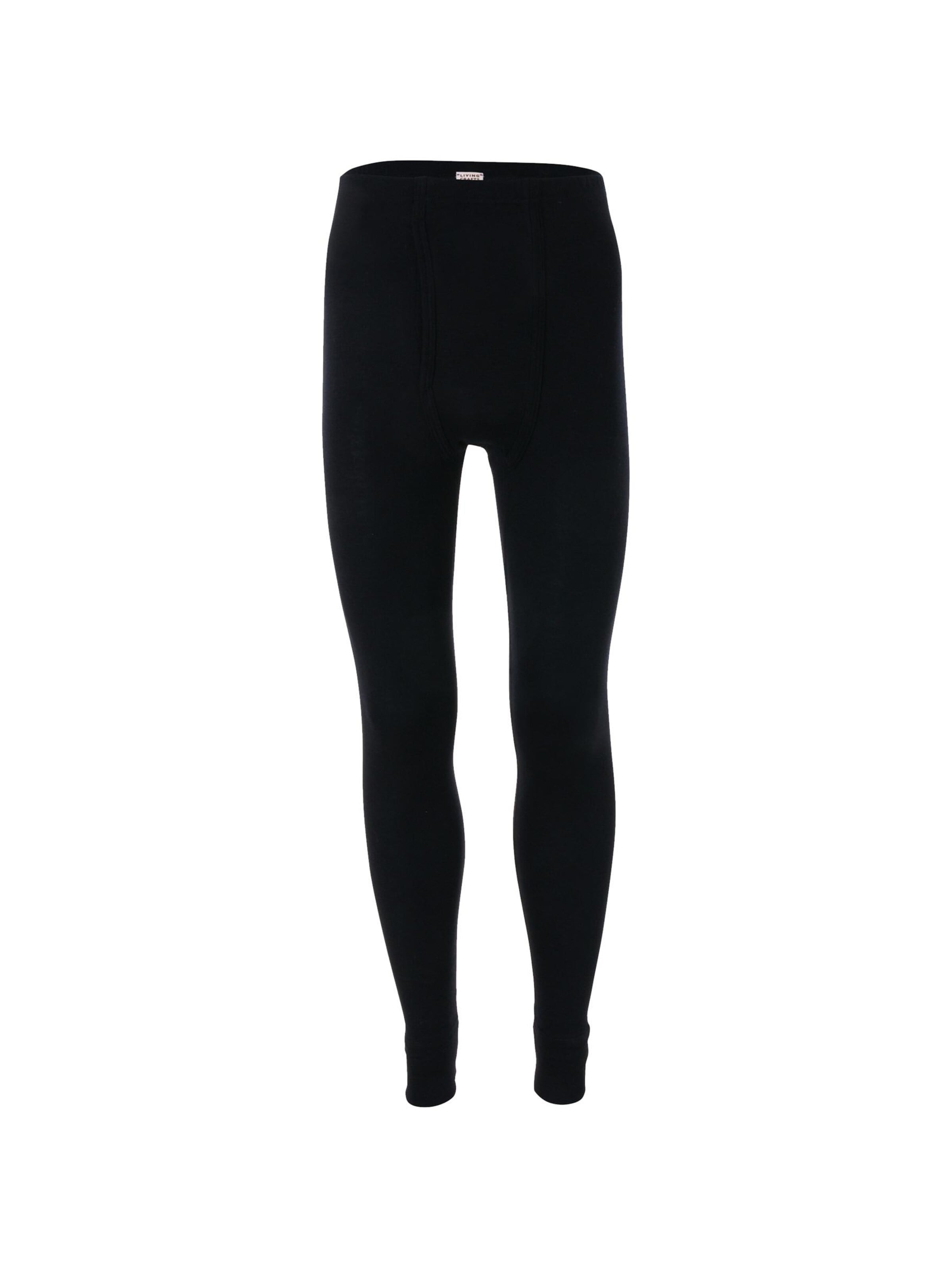 Living Crafts Long Johns 'HENRY' in Black: front
