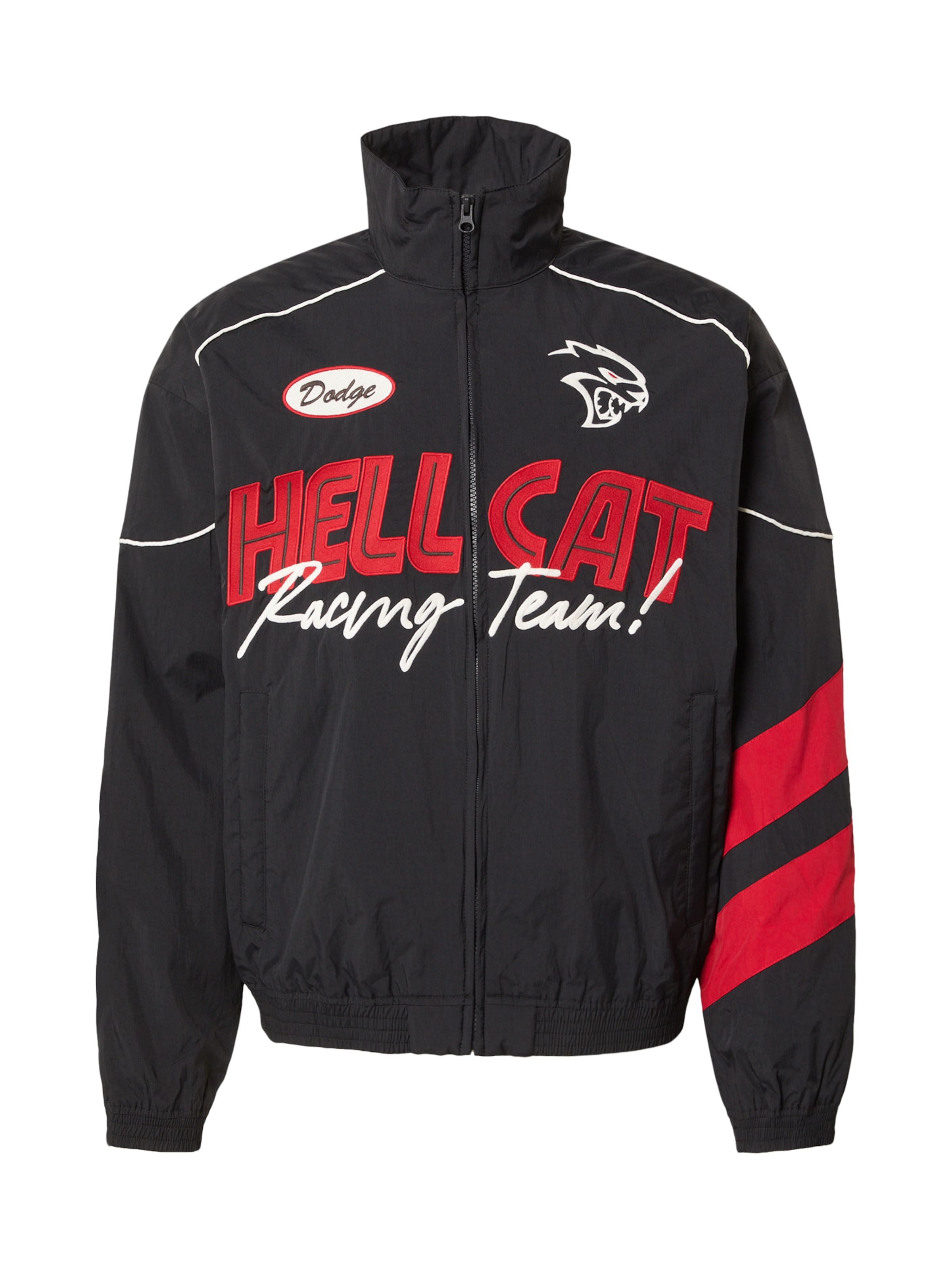 Veste mi-saison 'HELLCAT' HOLLISTER en noir : devant