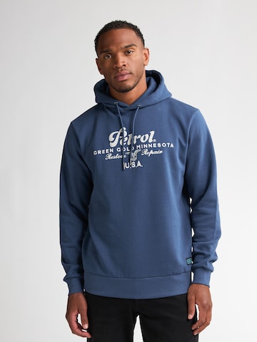 Petrol Industries Sweatshirt 'Yankton.' in Blauw: voorkant