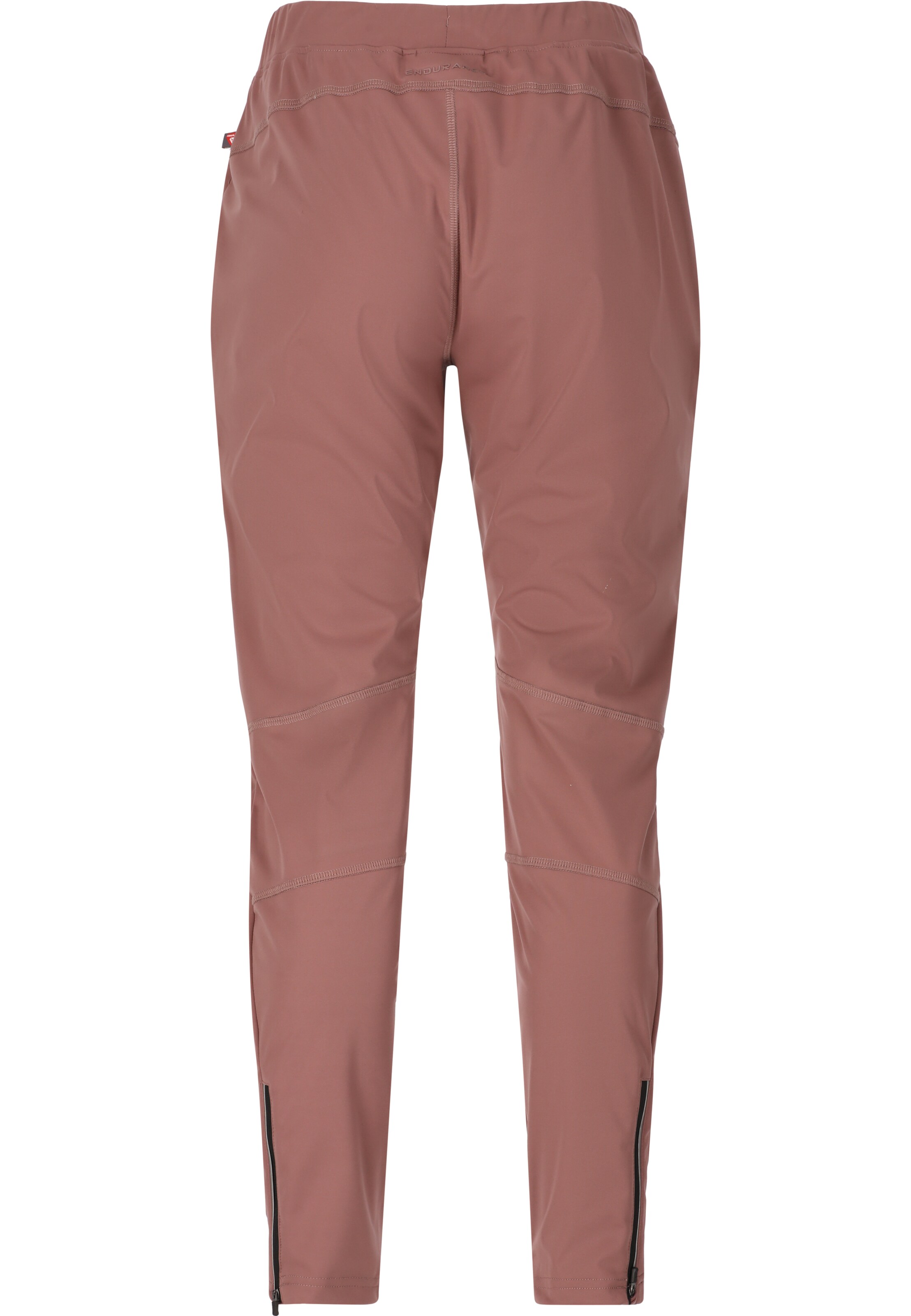 ENDURANCE Slim fit Workout Pants 'Eluna' in Red