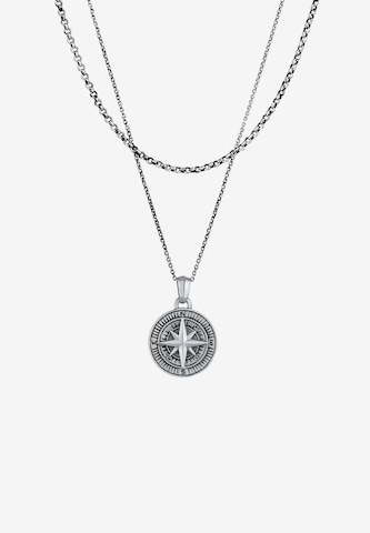 Collana 'Kompass' di KUZZOI in argento