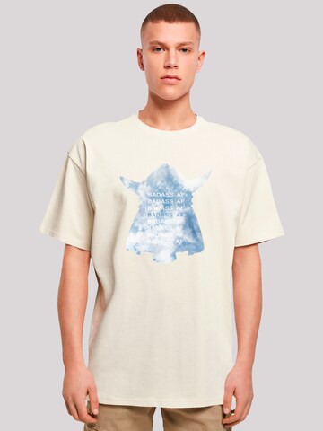 T-Shirt 'Wickie und die starken Männer' F4NT4STIC en beige : devant