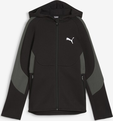 PUMA Athletic Sweatshirt in Black: front