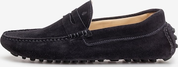 Floris van Bommel Mocassins 'Manerba 01' in Blauw: voorkant