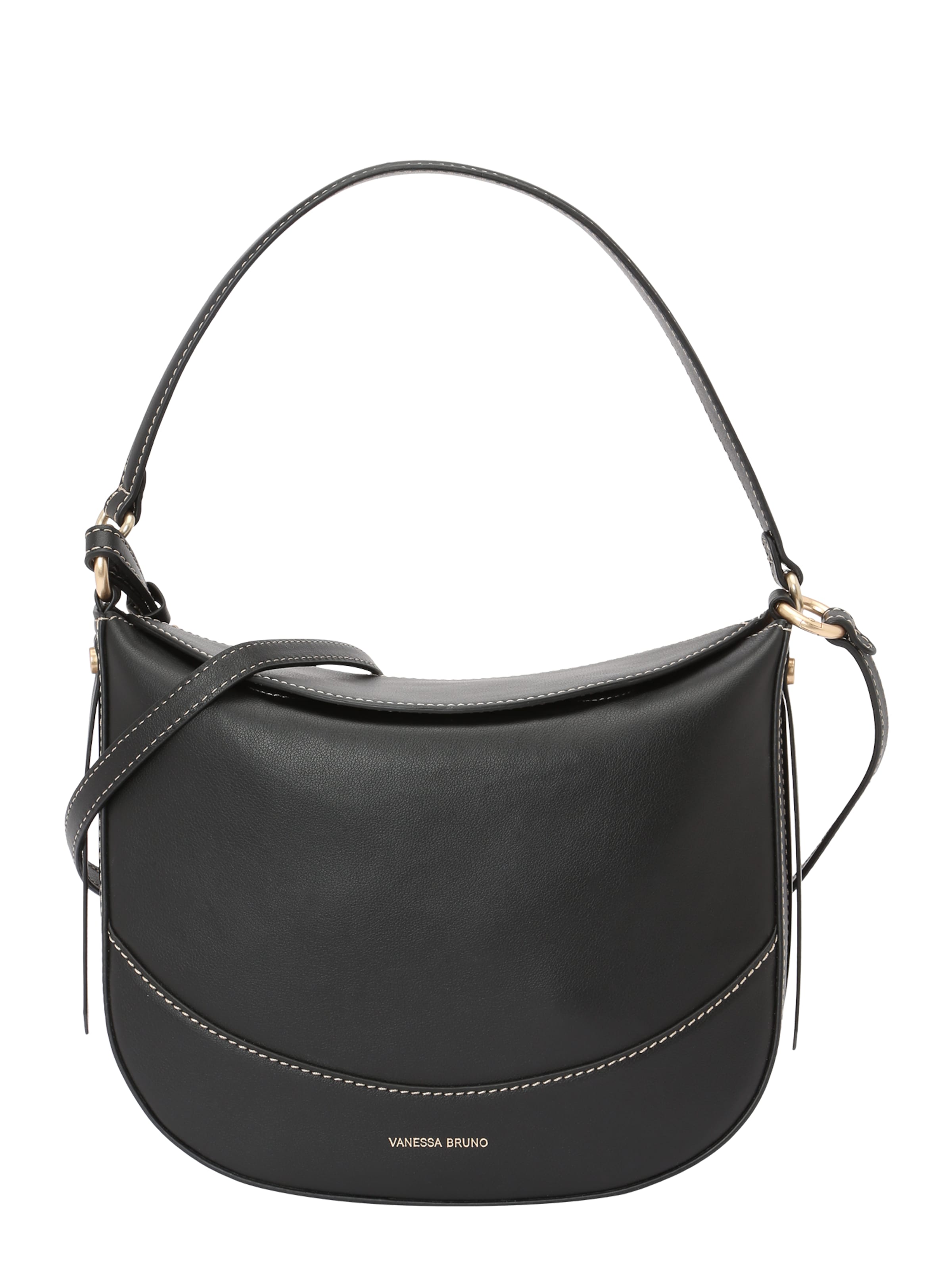 Vanessa Bruno Kabelka na rameno 'DAILY' - Čierna: predná strana