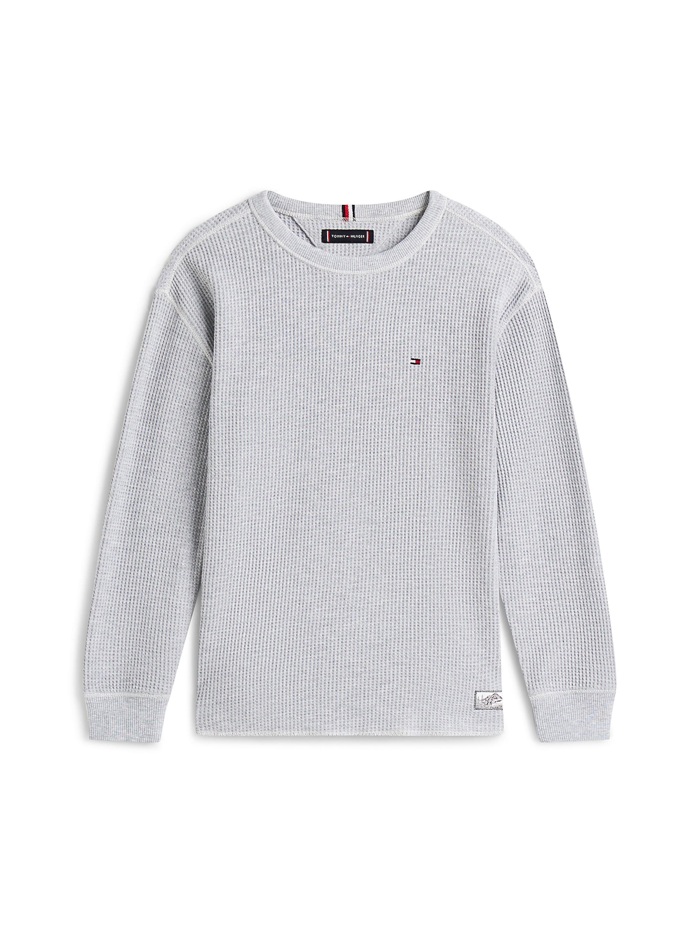 TOMMY HILFIGER Shirt in Grau: Vorderseite