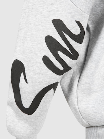 Smilodox Sweatshirt ' Liquid Brail ' in Grey